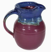 Load image into Gallery viewer, Small Ceramic Pitcher Purple Passion

