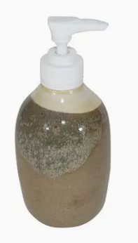 Lotion/Soap Pump Pot Desert Sand