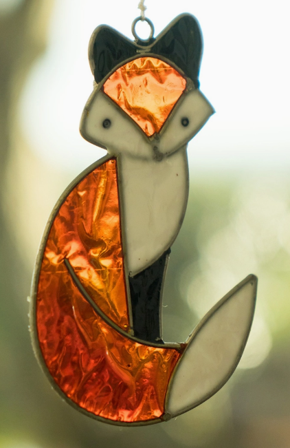 Woodland Suncatcher Fox
