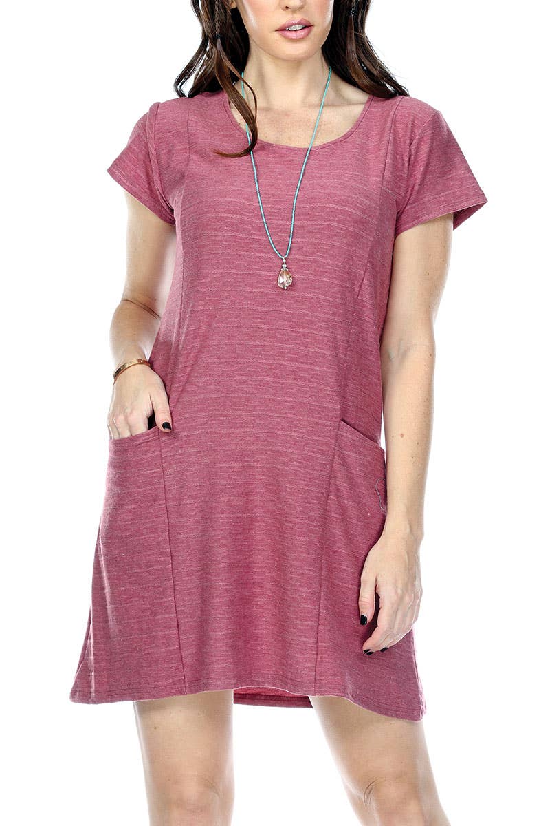 Short Sleeve w/Pockets Dress