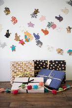 Load image into Gallery viewer, Cat Recycled Paper Garland-Eco Friendly Tree-Free Decoration
