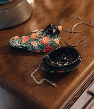 Load image into Gallery viewer, Paradise Parakeet Bird Paper Mache Box-Hand Painted Assorted
