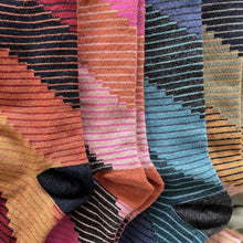 Load image into Gallery viewer, NEW! Alpaca Socks - Tetris - Aqua: Medium
