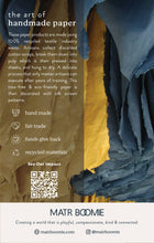 Load image into Gallery viewer, Aranyani Tree of Life 5x7 Recycled Paper Journal
