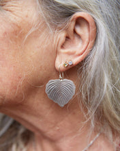 Load image into Gallery viewer, Carved Leaf Tribal Earring
