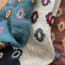 Load image into Gallery viewer, NEW! Alpaca Socks - Incan - Amethyst: Large

