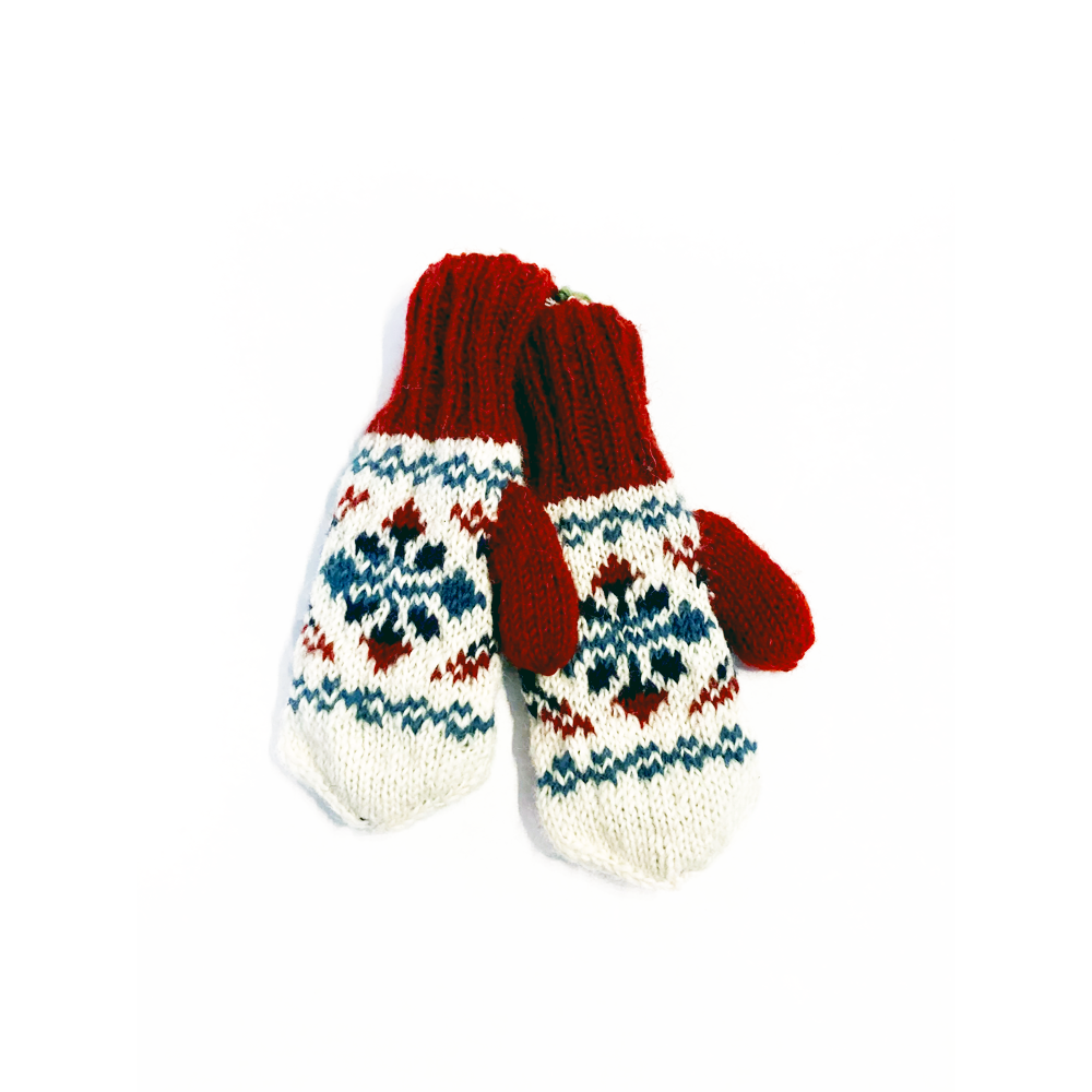 Nordic Knit Mittens
