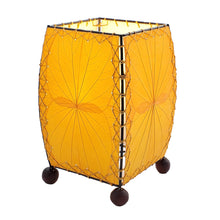 Load image into Gallery viewer, Mini Square Table Lamp Yellow
