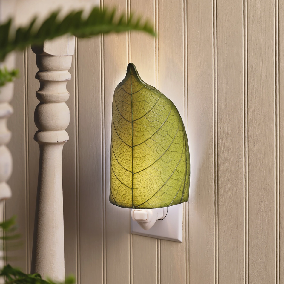 Cocoa Leaf Nightlight Green