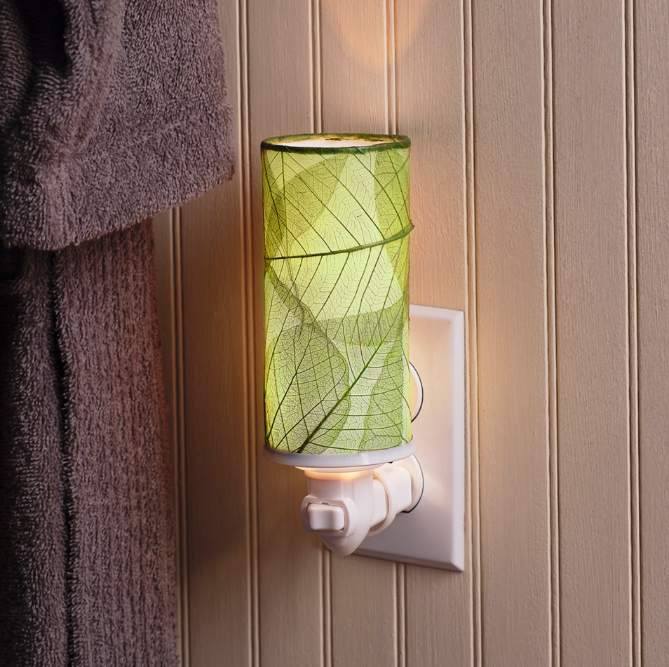 Cylinder Nightlight Green
