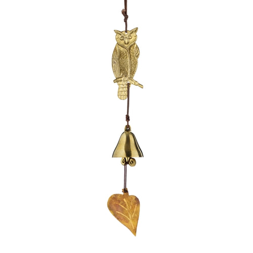 Great Horned Owl Door Chime