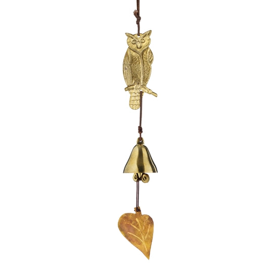 Great Horned Owl Door Chime