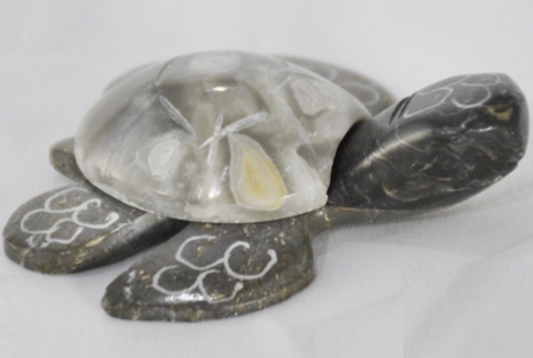 Marble & Onyx Turtle