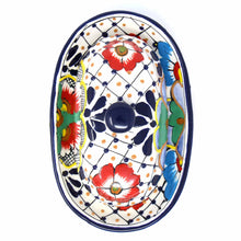 Load image into Gallery viewer, Encantada Handmade Pottery Butter Dish, Dots &amp; Flowers
