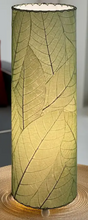 Load image into Gallery viewer, Cocoa Leaf Cylinder Lamp Green
