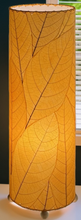 Load image into Gallery viewer, Cocoa Leaf Cylinder Lamp Orange

