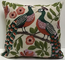 Load image into Gallery viewer, Peacock Duo 16"x16"

