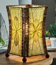 Load image into Gallery viewer, Hourglass Table Lamp Green
