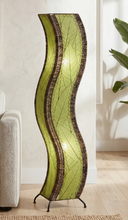Load image into Gallery viewer, Wave Large Lamp Green
