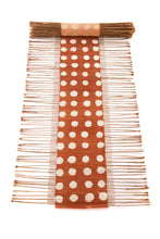 Load image into Gallery viewer, Brown and White Polka Dot Twig Runner
