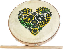 Load image into Gallery viewer, NEW! Love Birds Frame Drum Jr. Instrument
