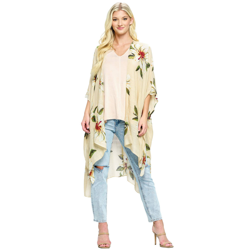 SALE Kimono Wrap Boho Floral Blossom