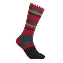 Load image into Gallery viewer, NEW! Alpaca Socks - Linea - Crimson: Large
