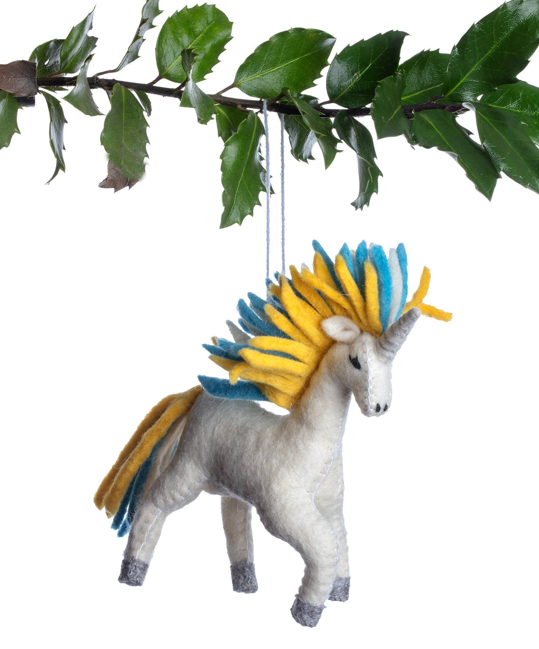Gold Magical Unicorn Ornament