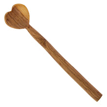 Load image into Gallery viewer, Olive Wood Heart Scoop Spoon, 6-7 inch
