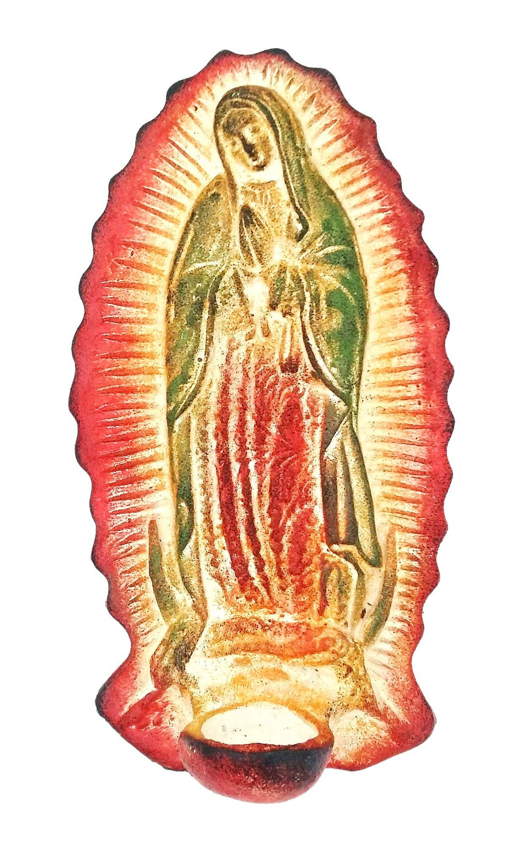 Clay Guadalupe Plaque