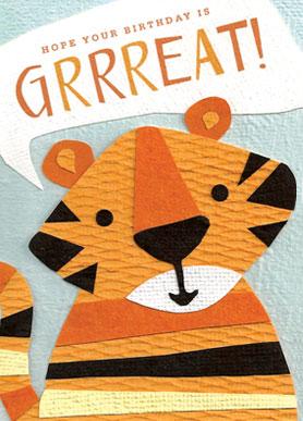 Grrreat Birthday Card