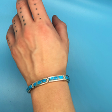Load image into Gallery viewer, Sterling Silver and Turquoise Bracelet
